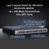 Switch 10 GB 48 puertos PoE+ 4 SFP+ Data General